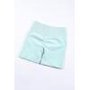 image:imageAUROLA Power Workout Shorts for Women Tummy Control Squat Proof Ribbed Thick Seamless Scrunch Active ShortBlue Light