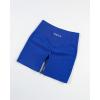 image:imageAUROLA Power Workout Shorts for Women Tummy Control Squat Proof Ribbed Thick Seamless Scrunch Active ShortKlein Blue