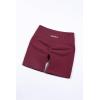 image:imageAUROLA Power Workout Shorts for Women Tummy Control Squat Proof Ribbed Thick Seamless Scrunch Active ShortMagenta