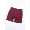 image:imageAUROLA Power Workout Shorts for Women Tummy Control Squat Proof Ribbed Thick Seamless Scrunch Active ShortMagenta