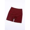 image:imageAUROLA Power Workout Shorts for Women Tummy Control Squat Proof Ribbed Thick Seamless Scrunch Active ShortMaroon