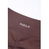 image:imageAUROLA Power Workout Shorts for Women Tummy Control Squat Proof Ribbed Thick Seamless Scrunch Active ShortPeppercorn