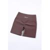 image:imageAUROLA Power Workout Shorts for Women Tummy Control Squat Proof Ribbed Thick Seamless Scrunch Active ShortPeppercorn