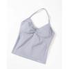 image:imageAUROLA Womens Influence Longline Strappy Halter Workout Tank TopLilac Gray