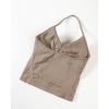 image:imageAUROLA Womens Influence Longline Strappy Halter Workout Tank TopNatural