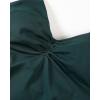 image:imageAUROLA Womens Influence Longline Strappy Halter Workout Tank TopPonderosa Green
