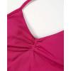 image:imageAUROLA Womens Influence Longline Strappy Halter Workout Tank TopVivid Cerise