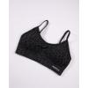 image:imageAUROLA Leopard Sports Bras for WomenBackless Padded Strappy Seamless Workout Gym Yoga Active TopsLeo Black