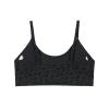 image:imageAUROLA Leopard Sports Bras for WomenBackless Padded Strappy Seamless Workout Gym Yoga Active TopsLeo Black