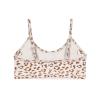 image:imageAUROLA Leopard Sports Bras for WomenBackless Padded Strappy Seamless Workout Gym Yoga Active TopsLeo Cream