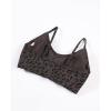 image:imageAUROLA Leopard Sports Bras for WomenBackless Padded Strappy Seamless Workout Gym Yoga Active TopsLeo Espresso