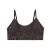 image:imageAUROLA Leopard Sports Bras for WomenBackless Padded Strappy Seamless Workout Gym Yoga Active TopsLeo Espresso