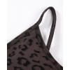 image:imageAUROLA Leopard Sports Bras for WomenBackless Padded Strappy Seamless Workout Gym Yoga Active TopsLeo Espresso