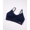 image:imageAUROLA Leopard Sports Bras for WomenBackless Padded Strappy Seamless Workout Gym Yoga Active TopsLeo Navy