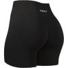 image:imageAUROLA 5 Dream Workout Shorts for Women Soft Smooth Comfortable Stretch Active Shorts50 Black