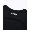 image:imageAUROLA Influence Seamless Workout T Shirt for Women Short Sleeve Slim Fit Basic Tee Yoga Gym Going Out Crop TopBlack