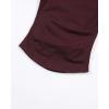 image:imageAUROLA Influence Seamless Workout T Shirt for Women Short Sleeve Slim Fit Basic Tee Yoga Gym Going Out Crop TopBlack Cherry