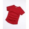 image:imageAUROLA Influence Seamless Workout T Shirt for Women Short Sleeve Slim Fit Basic Tee Yoga Gym Going Out Crop TopChili Red