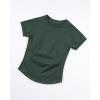 image:imageAUROLA Influence Seamless Workout T Shirt for Women Short Sleeve Slim Fit Basic Tee Yoga Gym Going Out Crop TopEden Green