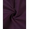 image:imageAUROLA Influence Longline Strappy Workout Halter Tops for WomenRemovable Cups Padded Bras Impact Gym Yoga Sleeveless TopBlackberry Purple