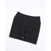 image:imageAUROLA Leopard Cheetah Workout Shorts for WomenGym Shorts Scrunch Butt Seamless Yoga Athletic ShortsLeo Black