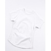 image:imageAUROLA Influence Seamless Workout T Shirt for Women Short Sleeve Slim Fit Basic Tee Yoga Gym Going Out Crop TopCrescent White