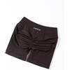 image:imageAUROLA Power Pro Workout Shorts for Women4 5 Scrunch Butt Lifting Tummy Control Squat Proof Seamless Gym ShortsChocolate Torte