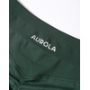 image:imageAUROLA Power Pro Workout Shorts for Women4 5 Scrunch Butt Lifting Tummy Control Squat Proof Seamless Gym ShortsEden Green