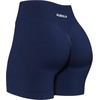 image:imageAUROLA Power Pro Workout Shorts for Women4 5 Scrunch Butt Lifting Tummy Control Squat Proof Seamless Gym ShortsNaval Academy