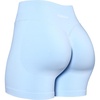 image:imageAUROLA Power Pro Workout Shorts for Women4 5 Scrunch Butt Lifting Tummy Control Squat Proof Seamless Gym ShortsSky Light