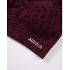 image:imageAUROLA Leopard Cheetah Sports Bras for WomenBackless Padded Strappy Seamless Workout Gym Yoga Active TopsLeo Black Cherry