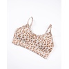 image:imageAUROLA Leopard Cheetah Sports Bras for WomenBackless Padded Strappy Seamless Workout Gym Yoga Active TopsLeo Cream
