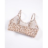 image:imageAUROLA Leopard Cheetah Sports Bras for WomenBackless Padded Strappy Seamless Workout Gym Yoga Active TopsLeo Cream