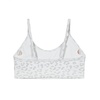 image:imageAUROLA Leopard Cheetah Sports Bras for WomenBackless Padded Strappy Seamless Workout Gym Yoga Active TopsLeo Light Grey