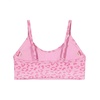 image:imageAUROLA Leopard Cheetah Sports Bras for WomenBackless Padded Strappy Seamless Workout Gym Yoga Active TopsLeo Pink