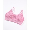 image:imageAUROLA Leopard Cheetah Sports Bras for WomenBackless Padded Strappy Seamless Workout Gym Yoga Active TopsLeo Pink