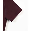 image:imageAUROLA Workout Tops for Women Short Sleeve Gym Shirts Seamless Slim Fit Zip Up Yoga Jacket Crop TopBlack Cherry
