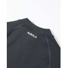 image:imageAUROLA Workout Tops for Women Short Sleeve Gym Shirts Seamless Slim Fit Zip Up Yoga Jacket Crop TopDark Grey