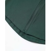 image:imageAUROLA Workout Tops for Women Short Sleeve Gym Shirts Seamless Slim Fit Zip Up Yoga Jacket Crop TopEden Green