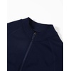 image:imageAUROLA Workout Tops for Women Short Sleeve Gym Shirts Seamless Slim Fit Zip Up Yoga Jacket Crop TopNaval Academy