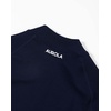 image:imageAUROLA Workout Tops for Women Short Sleeve Gym Shirts Seamless Slim Fit Zip Up Yoga Jacket Crop TopNaval Academy