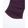 image:imageAUROLA Influence Seamless Workout T Shirt for Women Short Sleeve Slim Fit Basic Tee Yoga Gym Going Out Crop TopBlackberry Purple