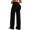 image:imageAUROLA Yoga Pants Workout Leggings Women No Front Seam Straight Gym Leggings 29 31 33 High Waist Stretch Soft PantsBlack
