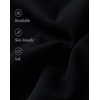 image:imageAUROLA Yoga Pants Workout Leggings Women No Front Seam Straight Gym Leggings 29 31 33 High Waist Stretch Soft PantsBlack
