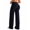 image:imageAUROLA Yoga Pants Workout Leggings Women No Front Seam Straight Gym Leggings 29 31 33 High Waist Stretch Soft PantsCharcoal Art