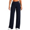 image:imageAUROLA Yoga Pants Workout Leggings Women No Front Seam Straight Gym Leggings 29 31 33 High Waist Stretch Soft PantsNavy