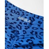 image:imageAUROLA Leopard Cheetah Workout Shorts for WomenGym Shorts Scrunch Butt Seamless Yoga Athletic ShortsLeo Electric Blue
