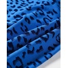 image:imageAUROLA Leopard Cheetah Workout Shorts for WomenGym Shorts Scrunch Butt Seamless Yoga Athletic ShortsLeo Electric Blue