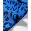 image:imageAUROLA Leopard Cheetah Workout Shorts for WomenGym Shorts Scrunch Butt Seamless Yoga Athletic ShortsLeo Electric Blue