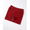 image:imageAUROLA Leopard Cheetah Workout Shorts for WomenGym Shorts Scrunch Butt Seamless Yoga Athletic ShortsLeo Carmine Red